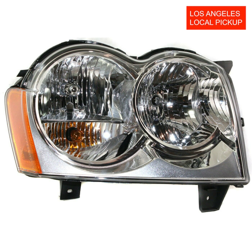 [CH2503160] Passenger Side HeadLight for Jeep Grand Cherokee 2005-2007 CH2503160 55156351