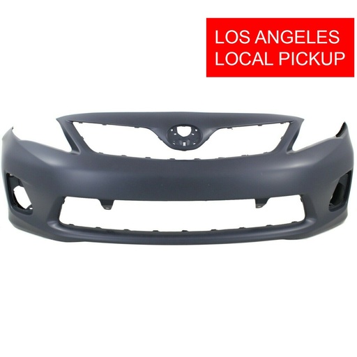 [TO1000372] Primed Front Bumper Cover for 2011-2013 Toyota Corolla CE L LE Base 5211903901