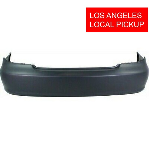 [TO1100204] Primed Rear Bumper Cover for 2002-2006 Toyota Camry Base LE SE XLE TO1100204