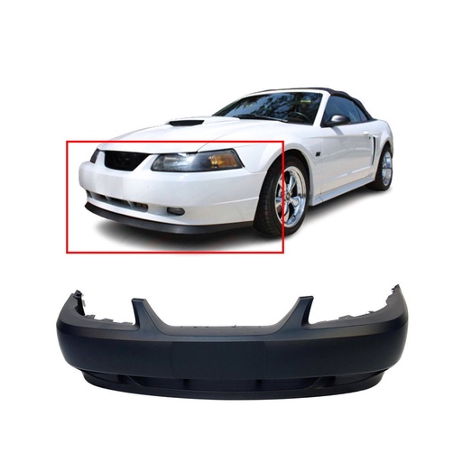 [FO1000439] Front Bumper Cover Fascia fits 1999-2004 Ford Mustang GT 99-04