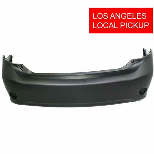 [TO1100268] Rear Bumper Cover For 2009-2010 Toyota Corolla W/O Park Holes Primed TO1100268