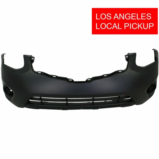 [NI1000277] Front Bumper Cover For 2011-2013 Nissan Rogue W/Fog Light Primed NI1000277